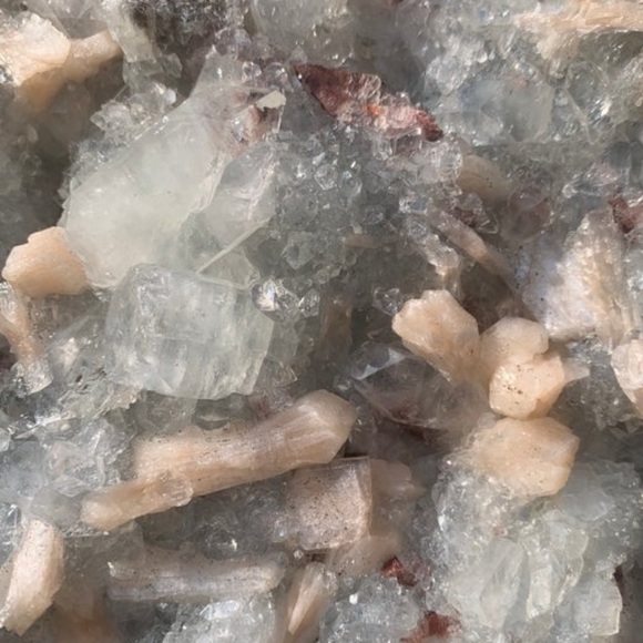 Lovely Stilbite Apophyllite Heulandite Crystal - Picture 5 of 10
